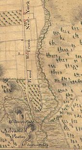 1776 map of Mcgown pass