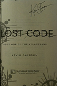 The Lost Code autographed by author