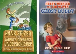 Hank Zipzer and Ghost Buddy covers