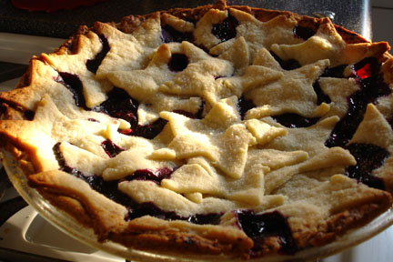 blueberry pie