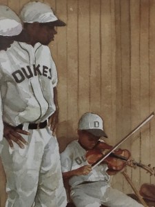 The Bat Boy and His Violin, illustration by E.B. Lewis